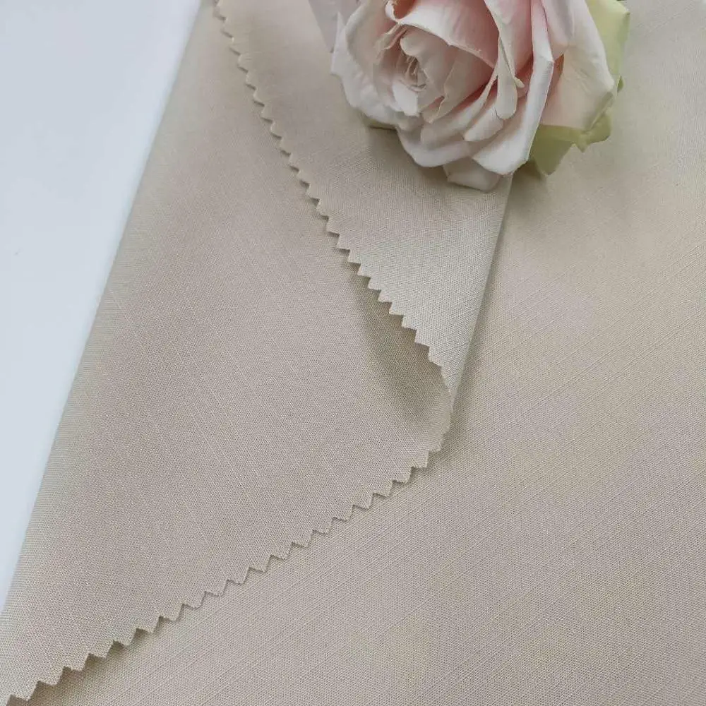 2019 новый дизайн LENZING PROVISCOSE SLUB 140GSM район и TENCEL смешанная ткань
