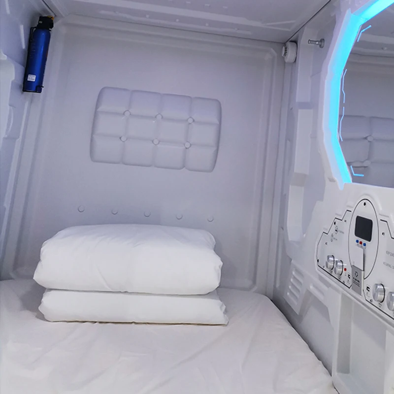Capsule bed sheet Laminated hotel accommodation Student bed Hotel Apartment bed Capsule cabin bedding furniture
