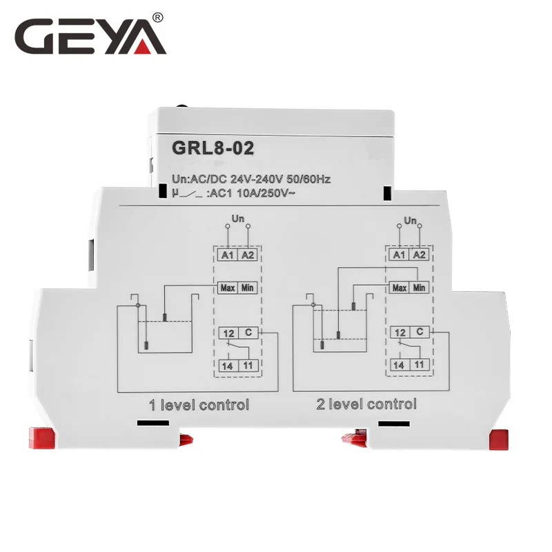 GEYA GRL8-01 GRL8-02 автоматический контроль уровня воды реле жидкости контроллер 10A