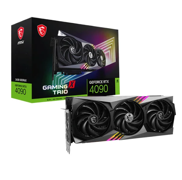 Оригинальная новая лучшая цена GPU игровая видеокарта GeForce RTX 4090 Gaming X TRIO 24G