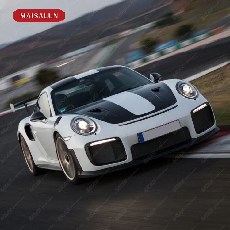 Carbon Fiber Body Kit For Porsche 911 991 Upgrade To GT2 RS Style with Car bumpers fender hood spoiler Bodykit