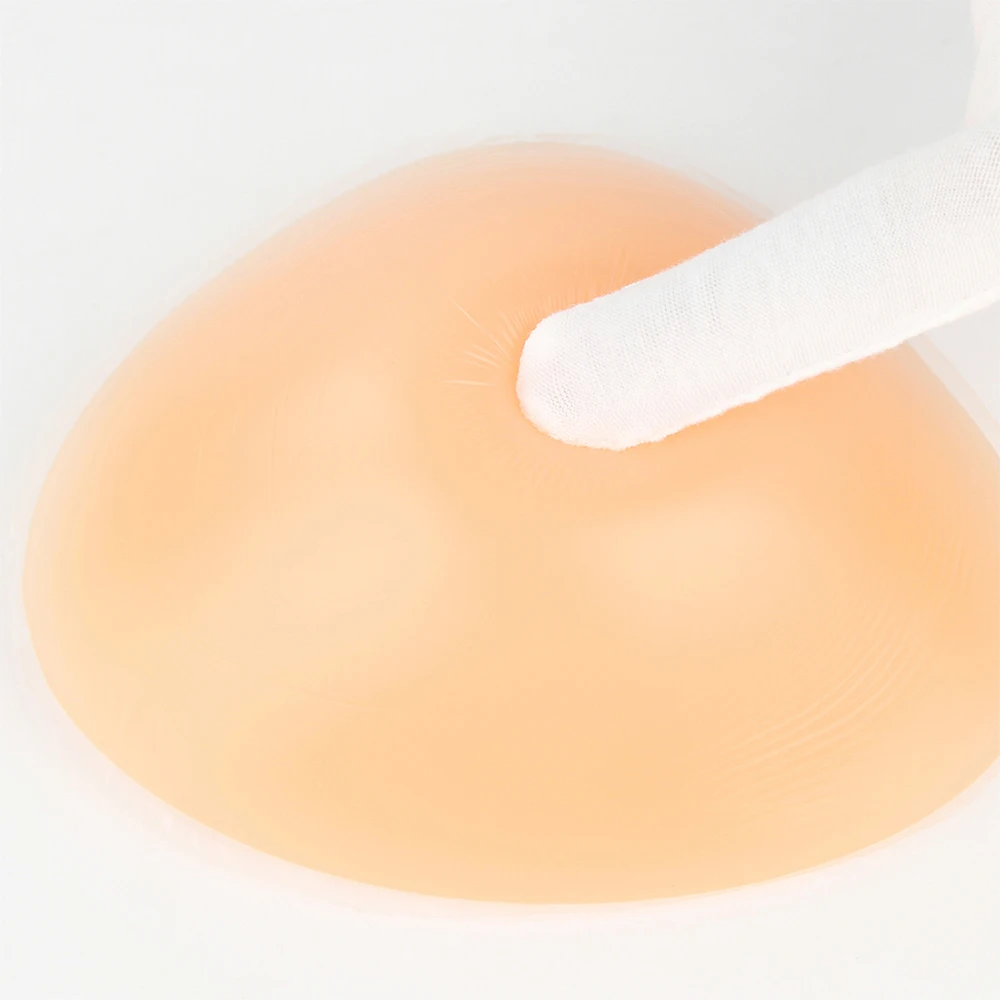 ONEFENG Triangle Silicone Breast Form Mastectomy Prosthesis Concave Bra Enhancer Inserts (1 Piece)