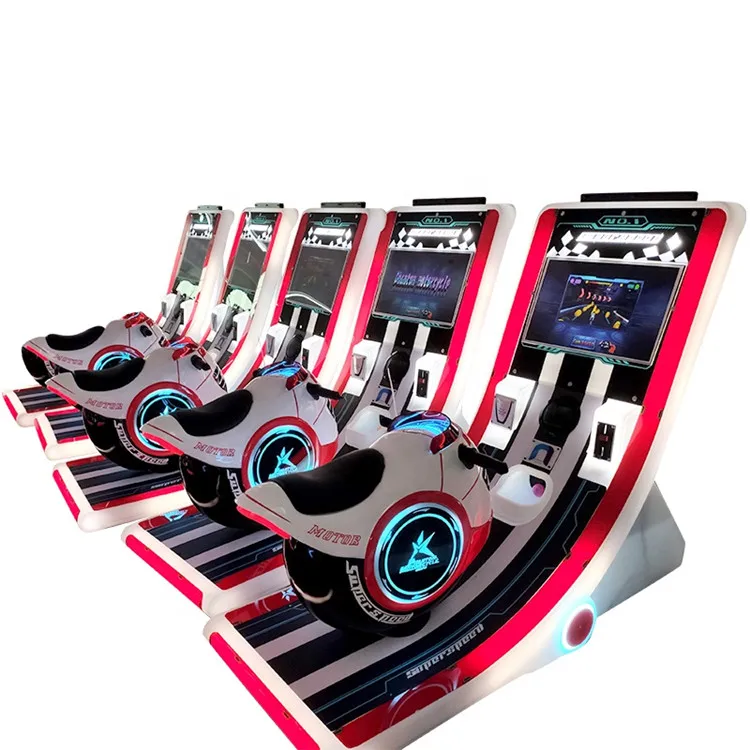 New design indoor motion simulator arcade video car racing games driving game machine