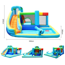 China inflatable equipment new design inflatable parachute baby inflatable toys bouncy castle combination bouncy castle