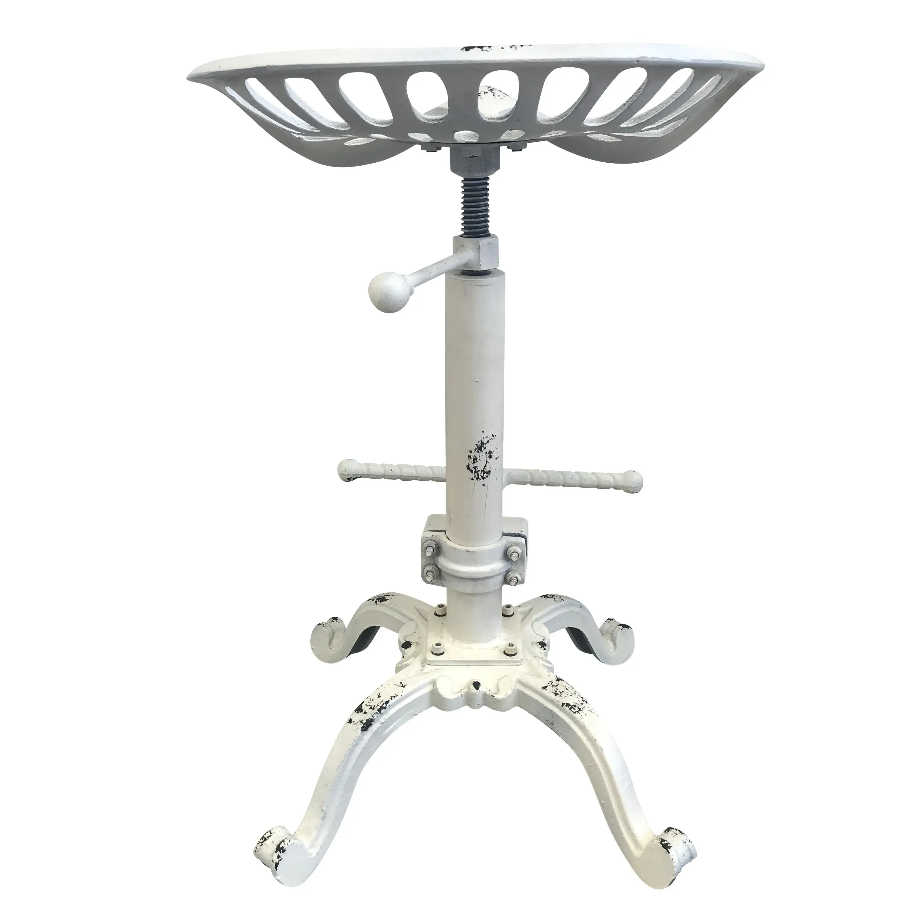 HL427 Industrial Style Antique Tractor Seat Bar Stool Vintage Tractor High Stool Suitable for Bar Tables