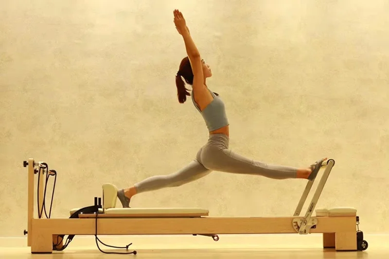 Высокое качество пилатес студия реформатор белый клена реформатор пилатес оборудование для продажи тренажерный зал пилатес реформатор SRP01-1