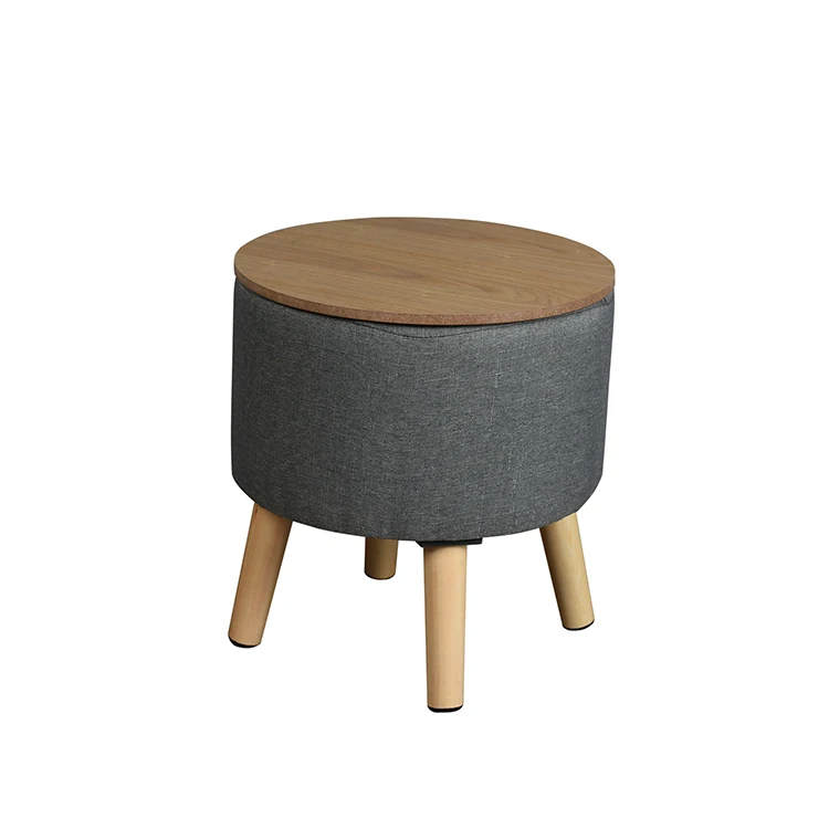 
Living room furniture funky small cheap velvet ottoman 