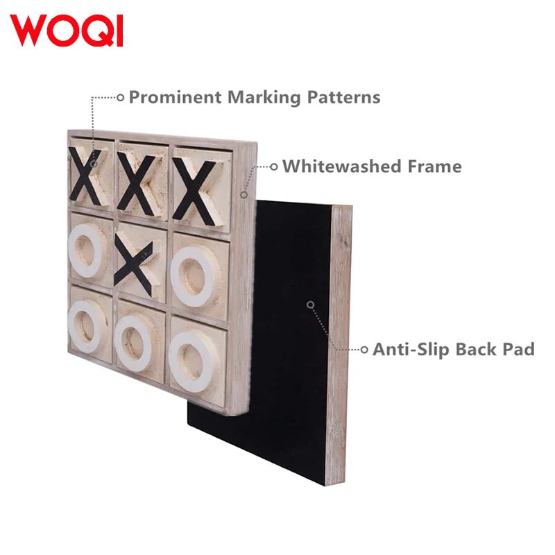 WOQI Wooden Children Educational Chess Game for kids board game entertainment and game hobby play with family and friends
