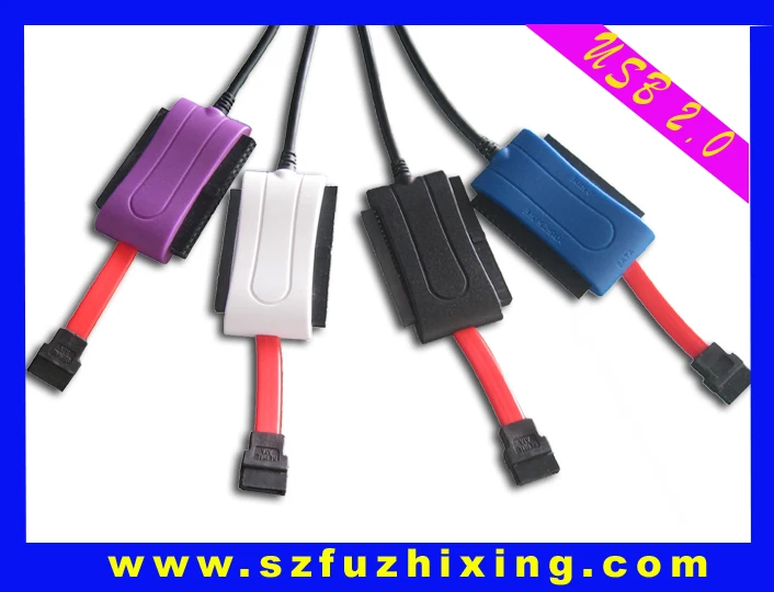 USB 2.0 to IDE SATA S-ATA 2.5 3.5 HDD Adapter Cable converter