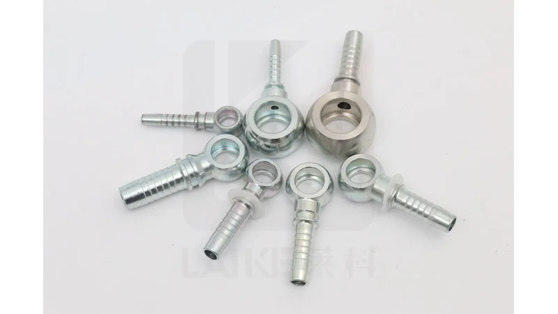 70011 Metric Banjo DIN 7642 Fitting with Bolt in Straight or 90 Elbow