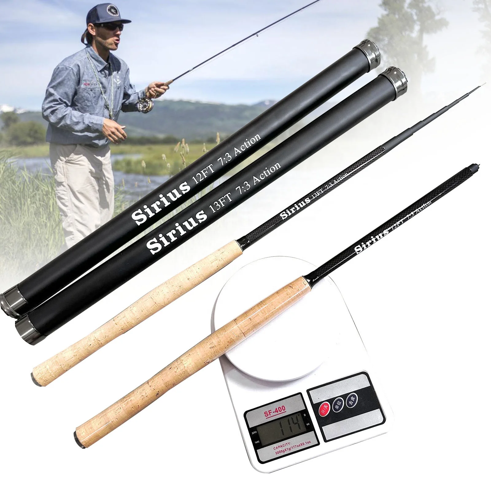 12ft 13ft Custom Japan Tenkara Fly Fishing Rod
