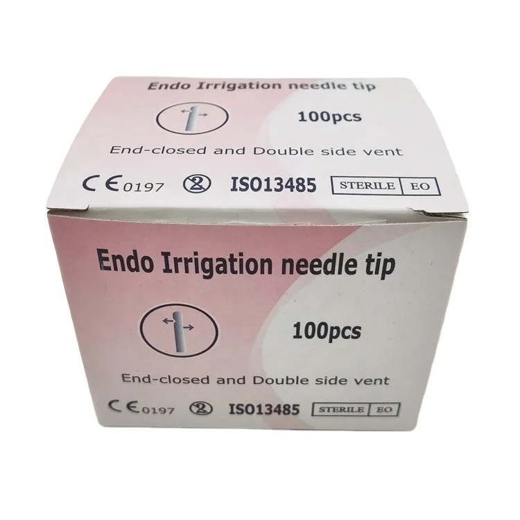New Product Dental Endo Irrigation Needle Tips End-closed And Double Side Vent Dental Equipment