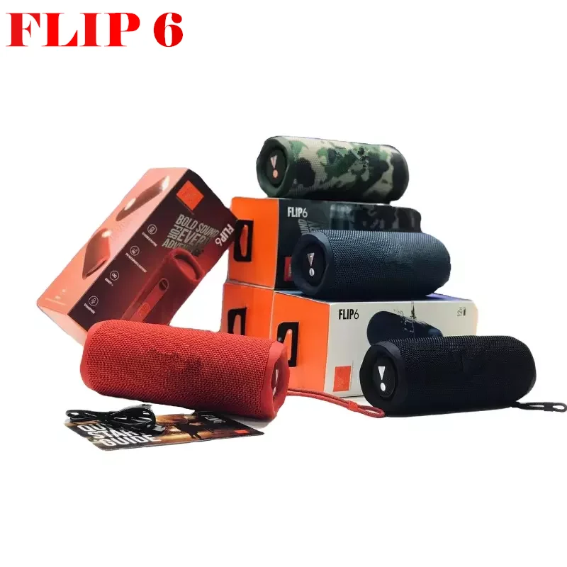 Kozh Flip 6 Eric Ye Outdoor Waterproof Portable Subwoofer Wireless Flip 6 Speaker 1to1 With Tf Usb Fm Aux Flip6