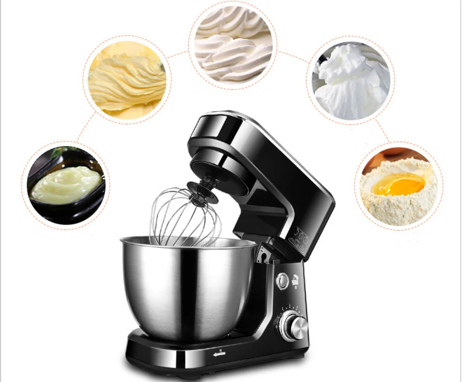 
5 liter small food tumbler blender food mixer aid kitchen stand mixer 