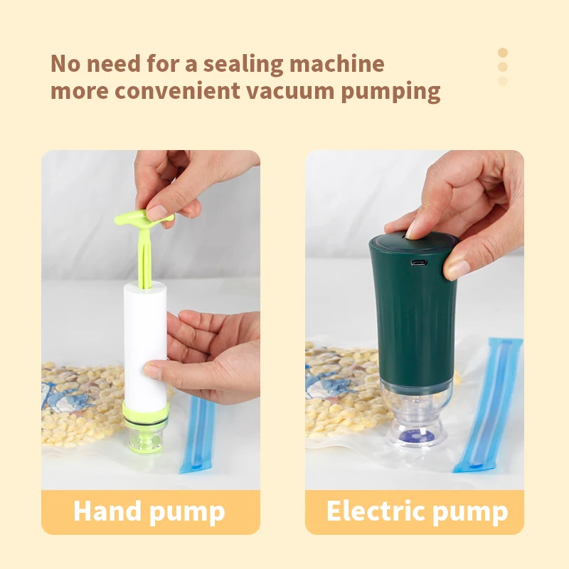 Durable Sturdy Vacuum Storage Bags Vegetable Plastic Food Packaging Vacuum Sealer Bag with Air Valve