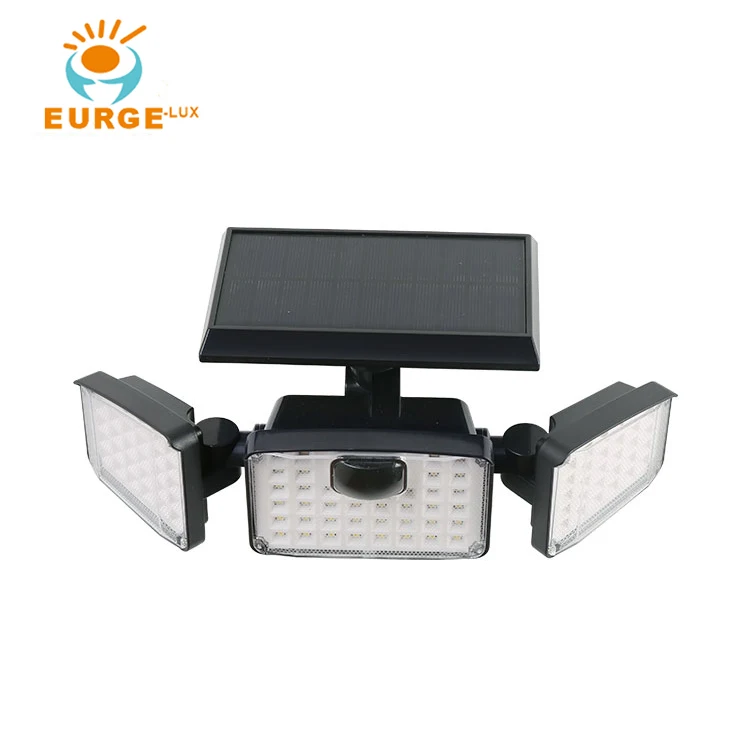 2024 New Design IP65 Waterproof LED Solar Power Light PIR Motion Sensor Outdoor Garden Security Wall Lamp Solar Lights Feature