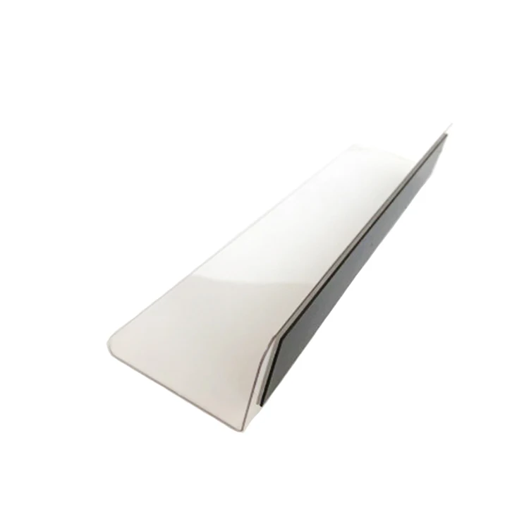 
 Ясно Пластиковая полка ПВХ L форма делитель с магнитным для розничной торговли  