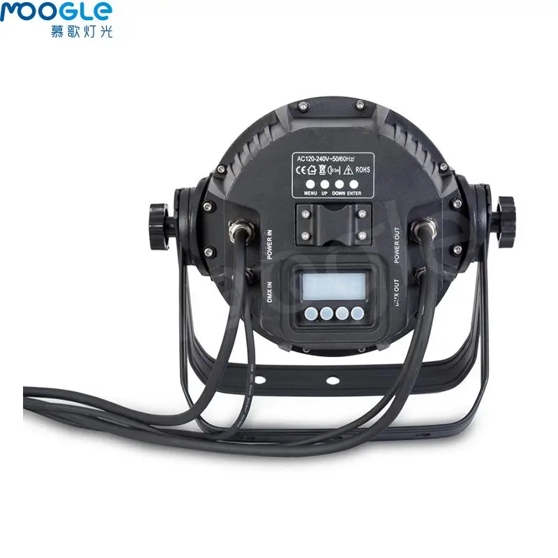 LED Stage Lights 54X3W LED DJ PAR Light RGBW 162Watt DMX 512 Stage Lighting Disco Projector for Home Wedding Party Church