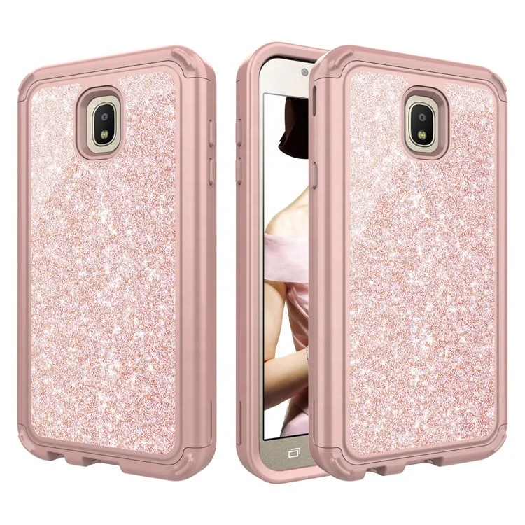 Saiboro bling smart телефона для samsung galaxy j7 2018 защитный чехол, Телефон крышка для samsung galaxy J8 2018