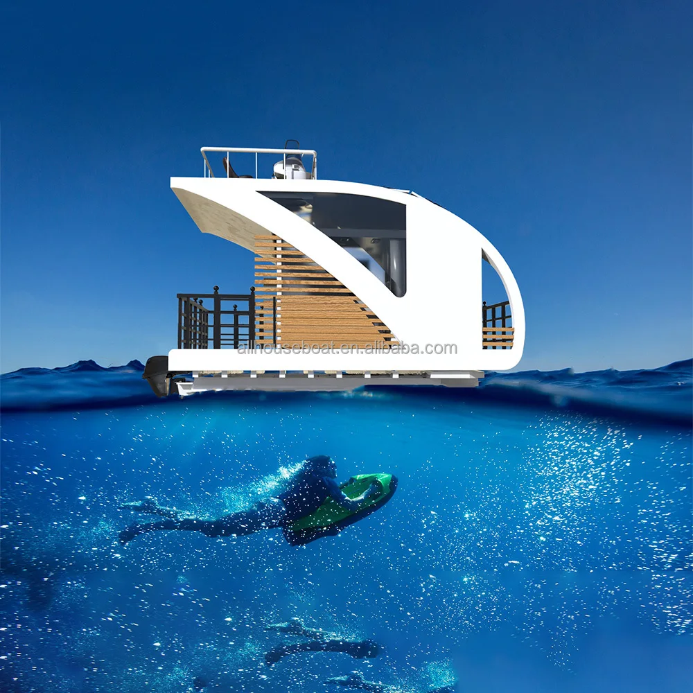 2024 Best Selling Luxury Super Yachts Leisure Houseboat 11.5m 38ft Aluminium Alloy Boat For Sale
