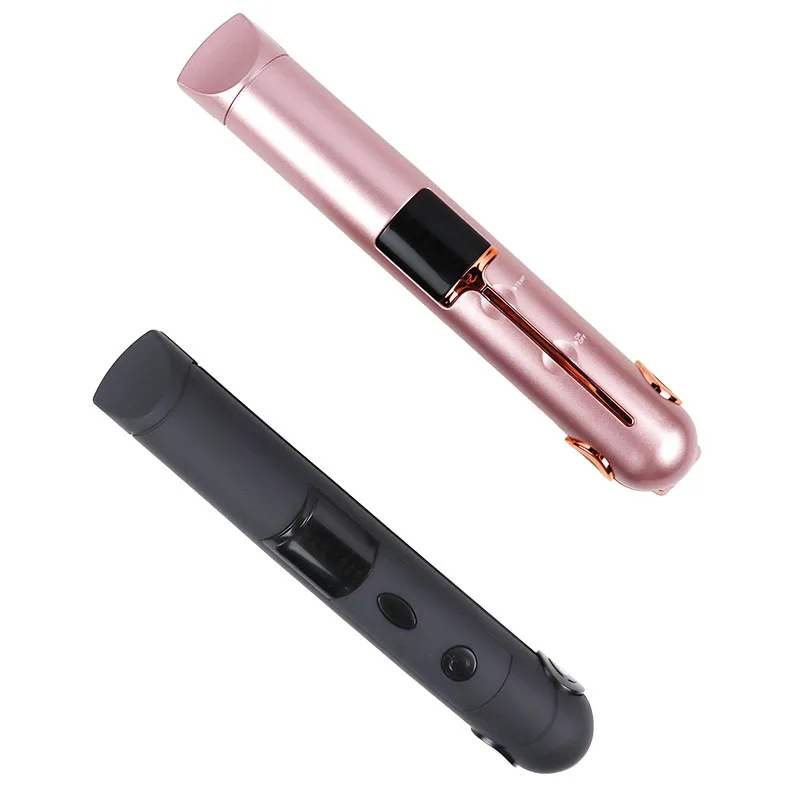 Factory Directly Wireless Portable Metal Straightening Machinery Flat Iron Mini Cordless Hot Comb Hair Straightener Professional