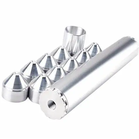 
China CNC Machining metal Oil filter fuel aluminum / stainless steel / titanium cups solvent trap kit 