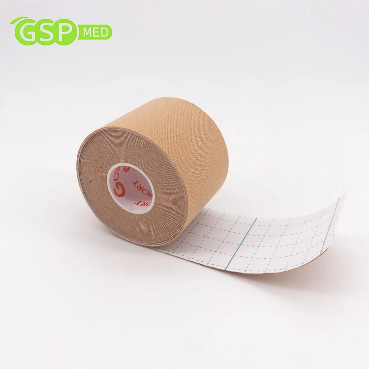 5cm*5m 100% cotton kinesiology tape elastic kinesiology tape sports