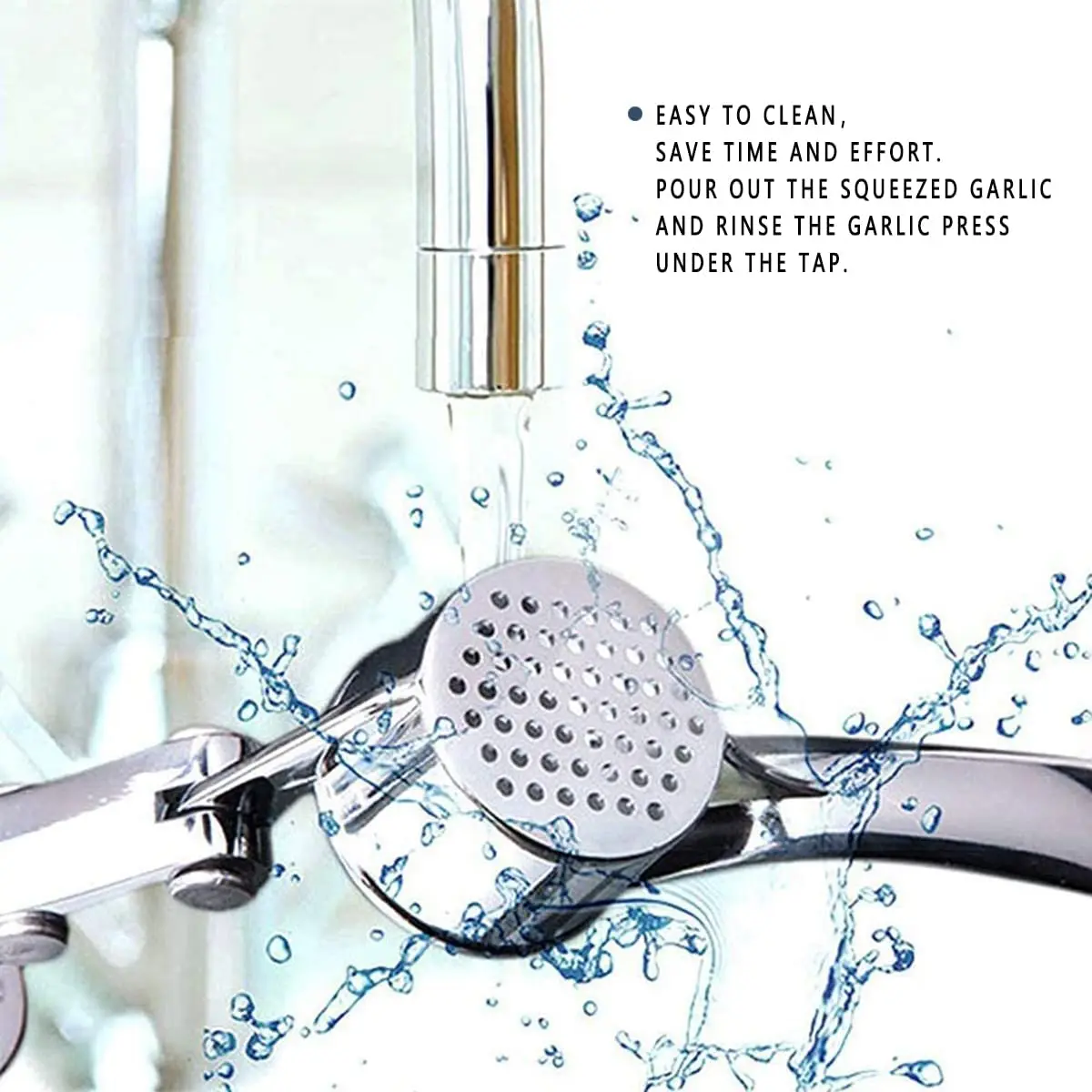 Premium Quality Garlic Press Crusher and Mincer Kitchen Tools