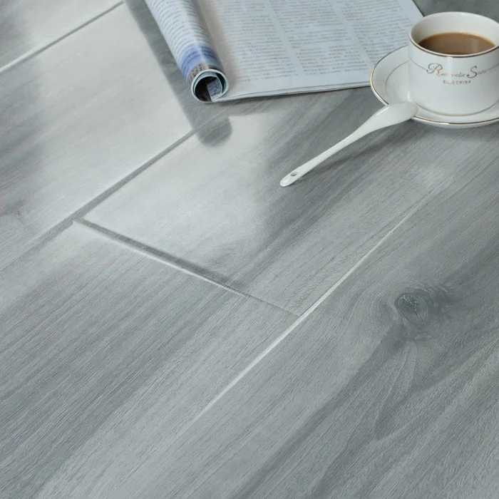 Luxury vinyl parquet floor waterproof wear-resistant hdf laminate flooring grey