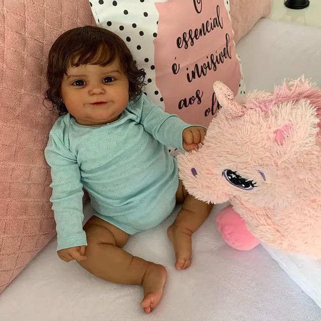 customized black silicone reborn baby dolls brown skin full silicone body reborn baby doll