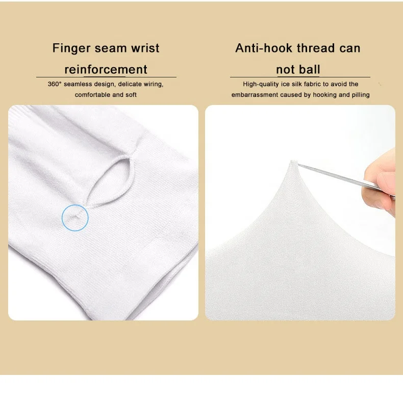 cooling sleeve summer uv protective breathable high elastic sleeves