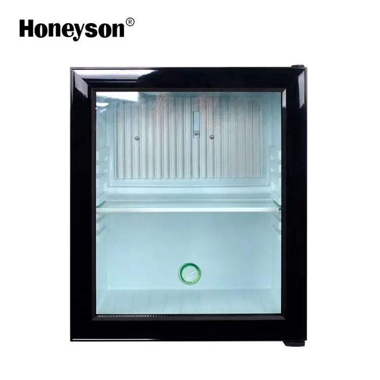 Hotel Wholesale Best Glass Front 25L Heat Pipe Hotel Mini Bar Fridge