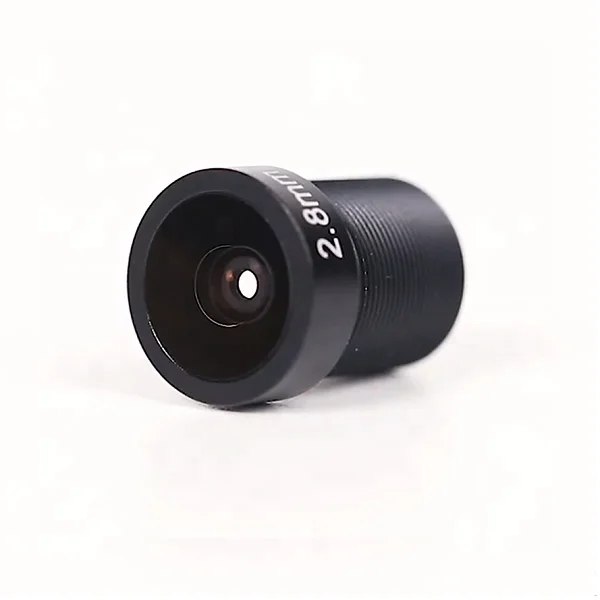 2.8mm super wide angle M12 Series 5MP M12*0.5 Mount IR Lens for CCTV Camera