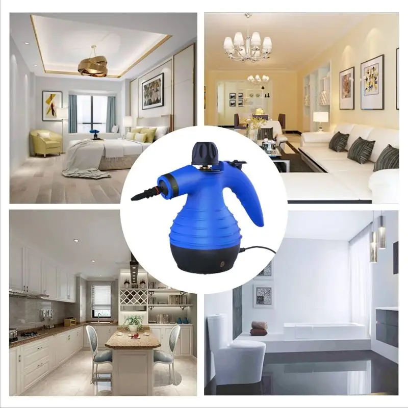 Electric Mobile Steam Cleaning Machine 220V US Plug for Car Household Outdoor and Hotel Use