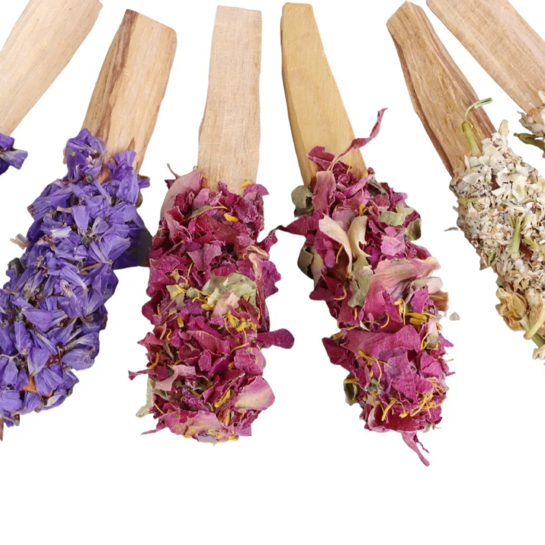 Peruvian High Oil Aged Palo Santo Sticks 100% Natural Plant Healing Aromatherapy Air Purification Energy Boosting