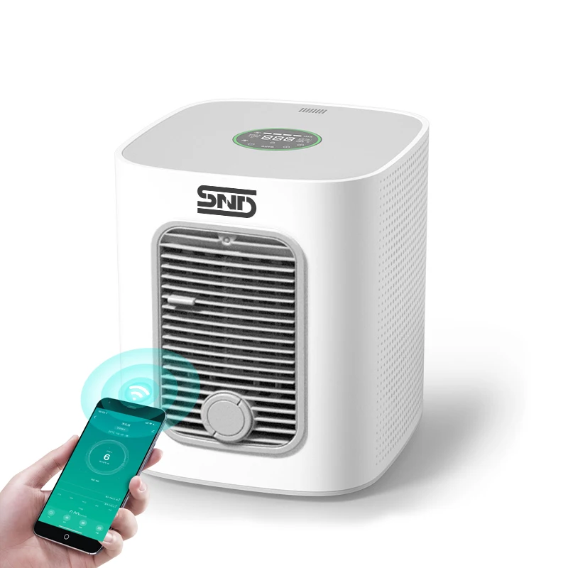 Новый дизайн Wi-Fi очиститель воздуха Ароматерапевтический вентилятор функция очиститель воздуха для 2023 в комнате для курения