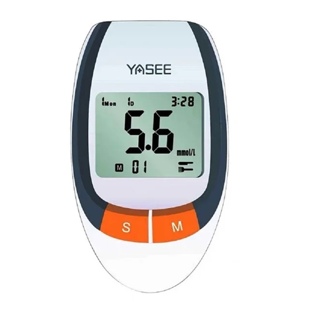 
blood glucose meter/hemoglobin meter blood glucose meter no pain 