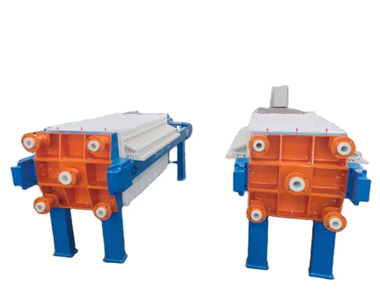 Sand dewatering equipment of hydraulic PP filter press used in sludge drying beds design