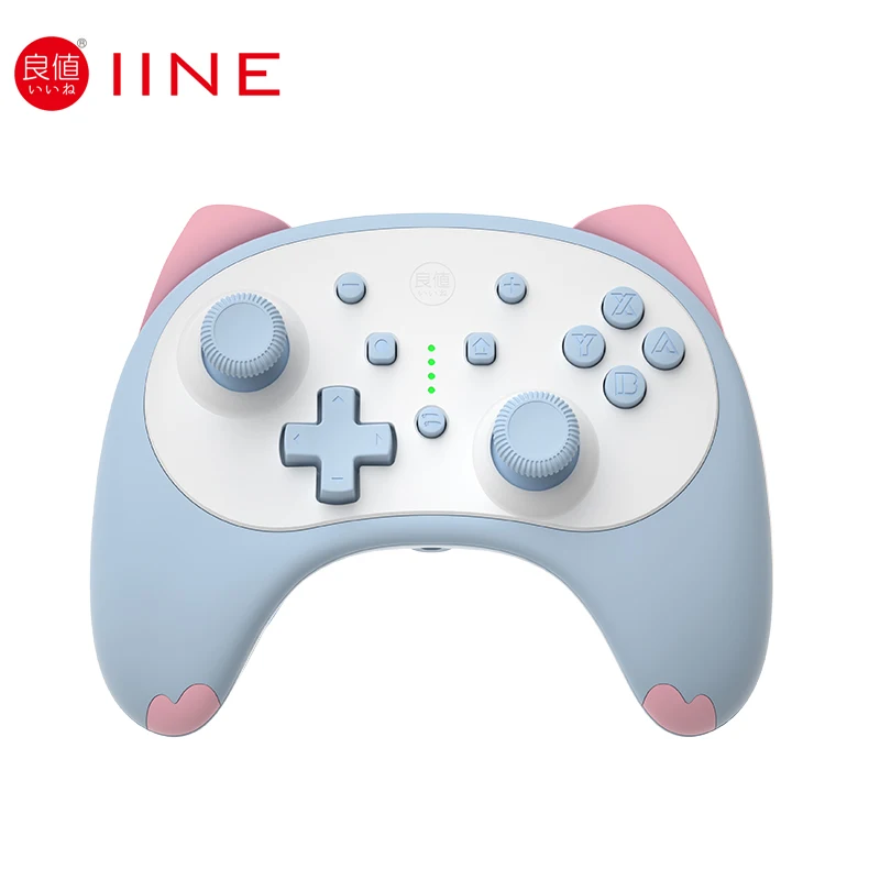 IINE Cat контроллер для Nintendo Switch/Lite/OLED Cat контроллер, с 3,5 мм гарнитурой
