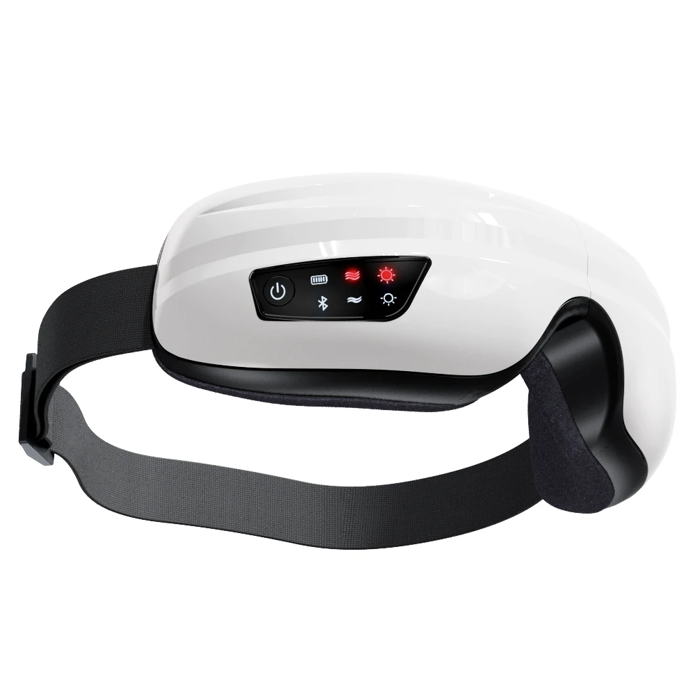 Smart Airbag Vibration Eye Massager Eye Care Instrument Hot Compress Support Bluetooth Eye Fatigue Massage Glasses