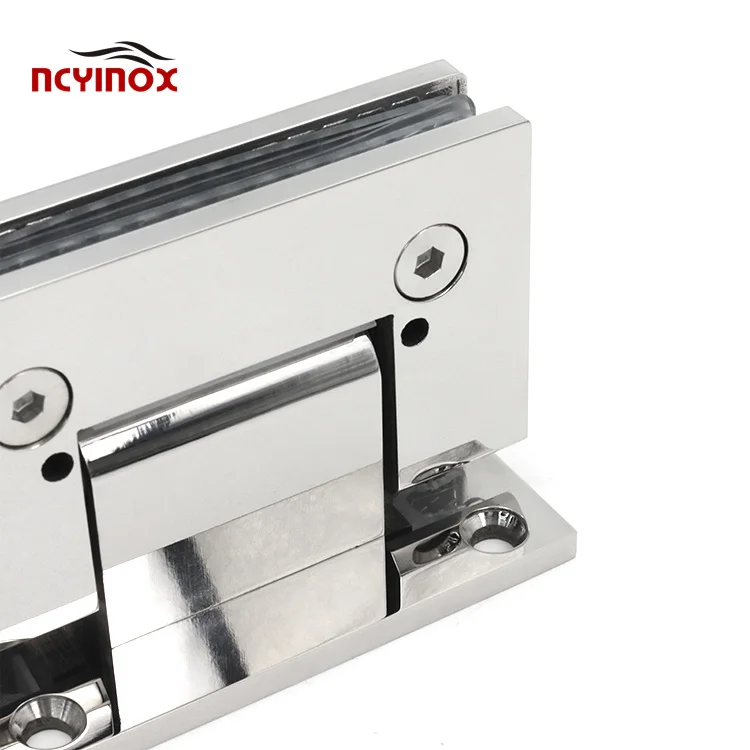 Hot Selling 90 Degree Stainless Steel Shower Hinge for Bathroom Door