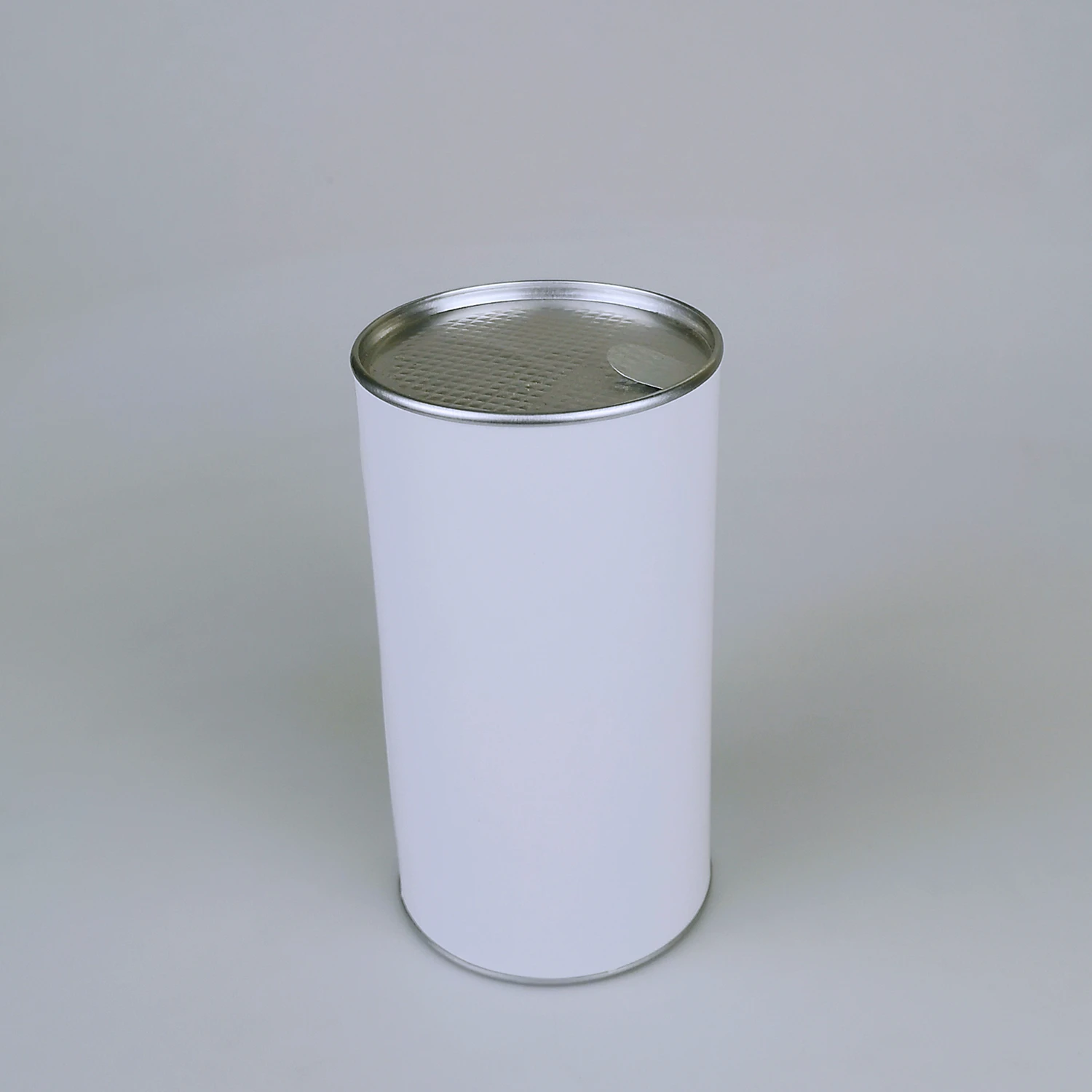 Custom kraft paper core manufacturers food grade composite cans small paperboard tube packaging with EOE POE penny lever lid