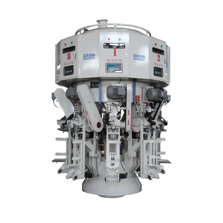 Valve Mouth Rotary Cement Filler Sand Packing Machine Powder Filling Bagging Equipment Cement Packaging Machine
