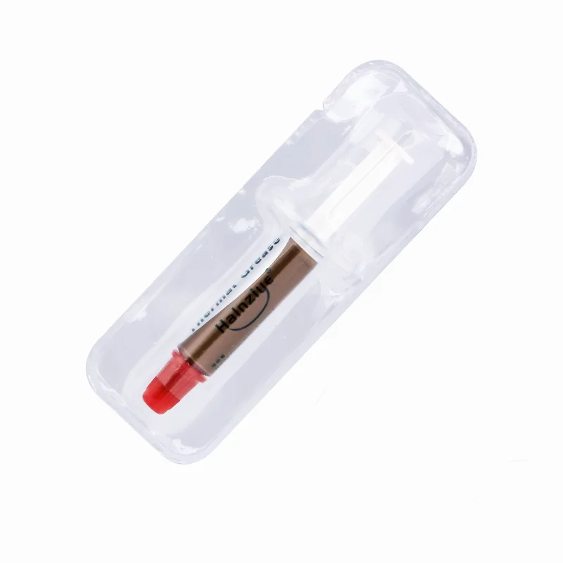 Net Weight 1 g Gold 3.05W/M-K HY610 High Performance Thermal Grease Paste Silicone Heat Sink Compound for CPU LED Cooler