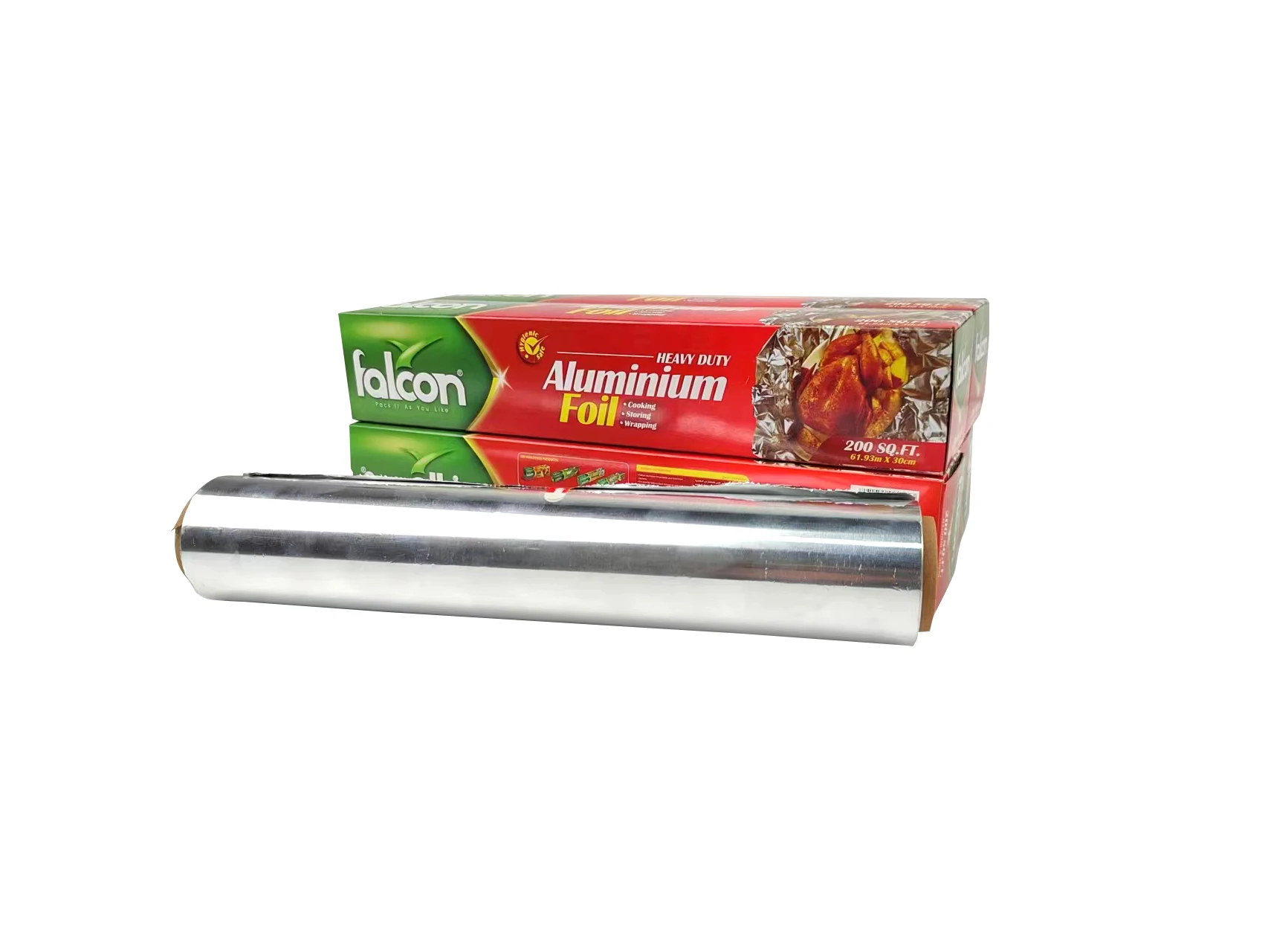Allwin Aluminum Food Grade 14 Microns 200SQ.FT. Food Packaging Foils Aluminum Food Foil For Cooking