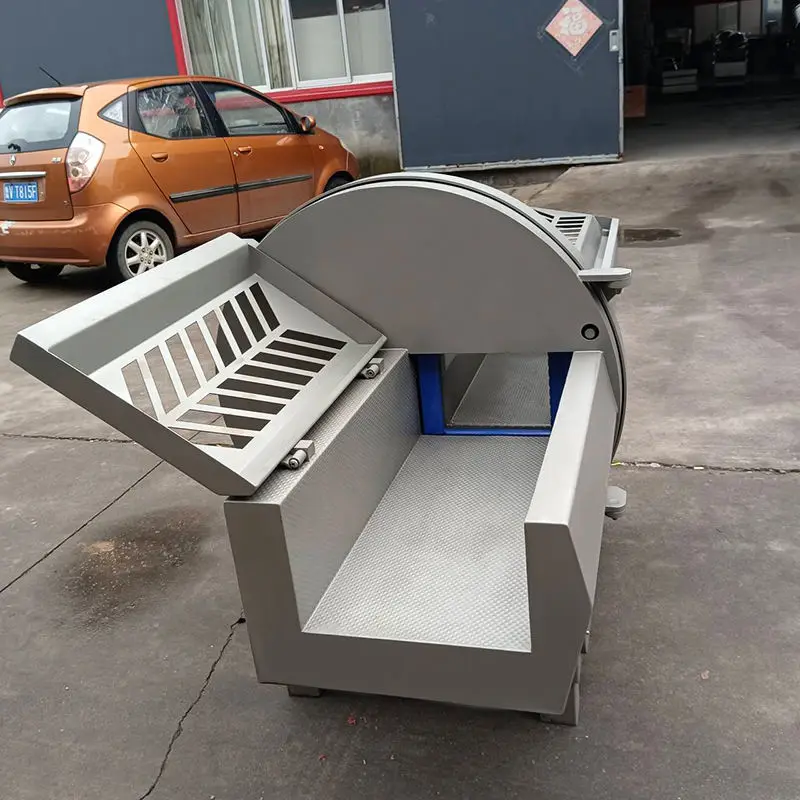 Youdo machinery Automatic meat cutter machine for Pork ribs fresh sliced meat steak frozen meat