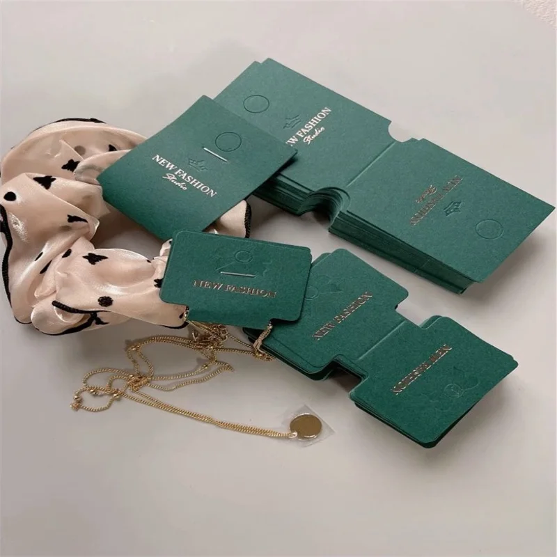 Модная светлая Роскошная карточка для волос художественная бумага ювелирная витрина сережек ожерелье упаковка