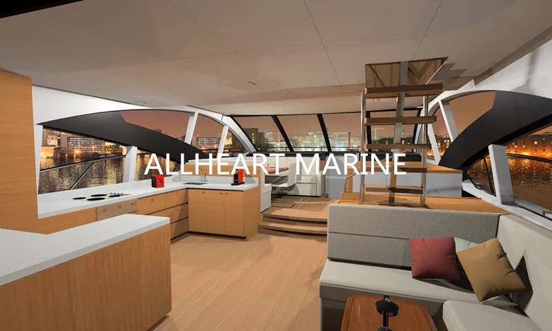 New Aluminum Catamaran fishing boat for you