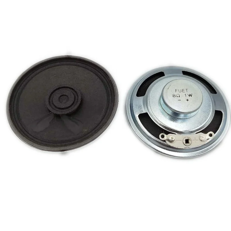 2 Inch 50 MM Round Internal Magnetic Paper Cone Sound Speaker 8 ohm 1 W Speaker Parts with RoHS
