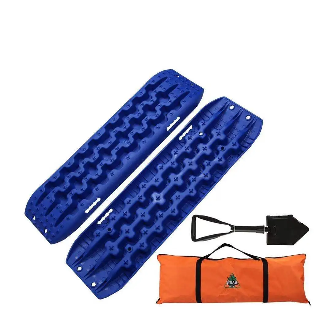 Recovery Tracks traction board with shovels for 4*4 off-road Vehicle  Emergency recovery kit